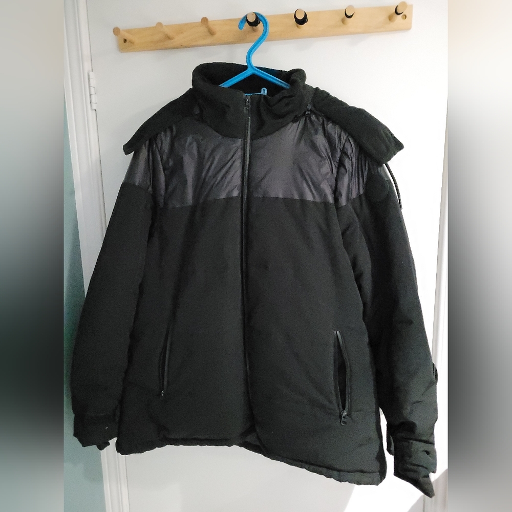 Addition-Elle 2X - Black Ski-Style Winter Jacket "Livik" Line/Brand